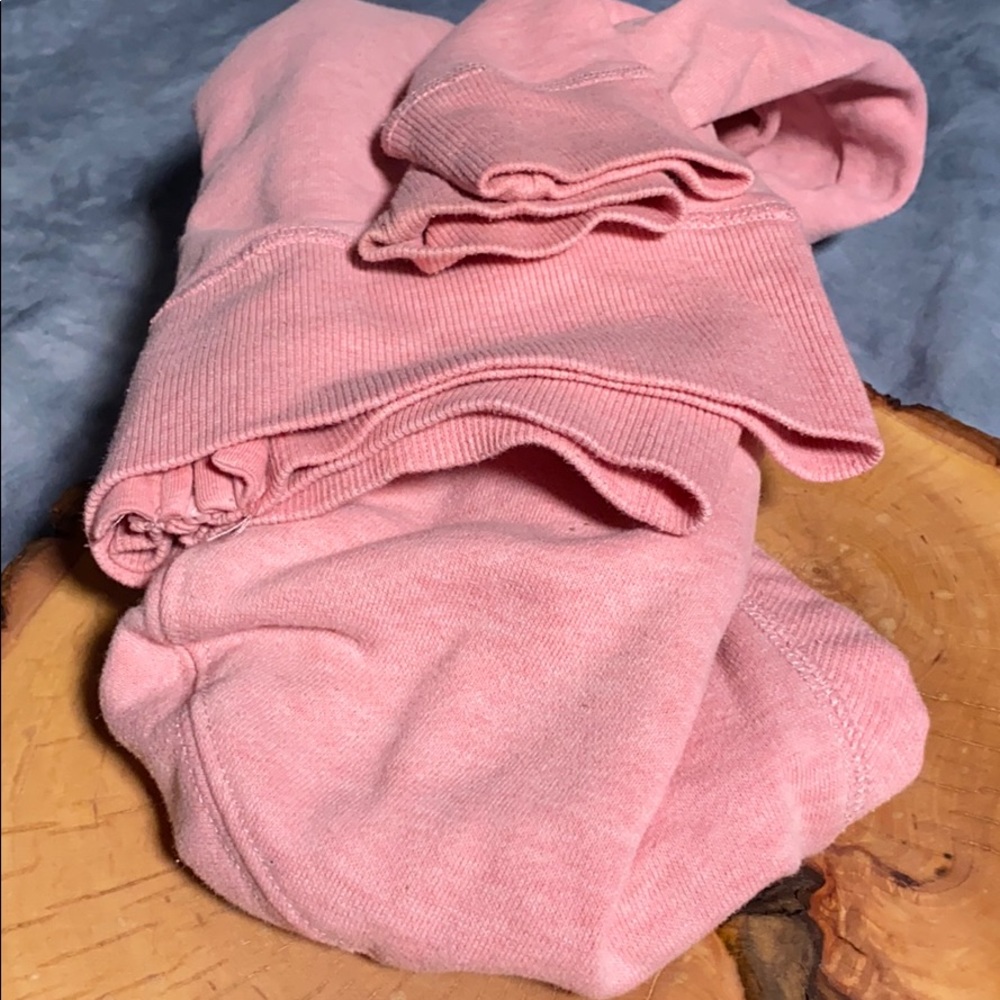π 3 for $15 π - Gap Distressed Zip Up Hoodie Pink size Small - Picture 16 of 16